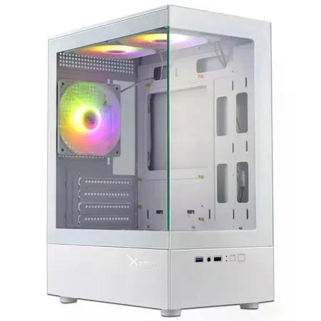 GABINETE XZEAL ZYNERGY M-ATX/ITX  RGB BLANCO (XZGAZNY1W)