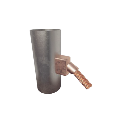 Molde para soldadura exotermica para cable 1/0 a tubo de 2" a 4"  