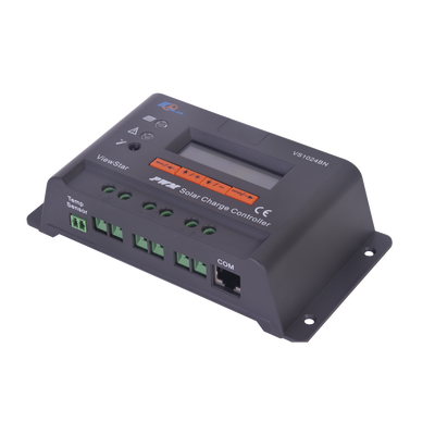 Controlador Solar de Carga y Descarga PWM 12/24V 10A con Display, Parámetros Configurables