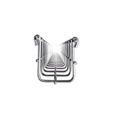 Charola Tipo Malla 66/500 mm, Acabado Electro Zinc, Hasta 525 Cables Cat6, Tramo de 3 Metros