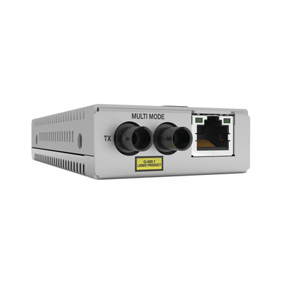 Convertidor de medios Monomodo versión TAA (Federal), 10/100TX a 100LX/SC (20KM)