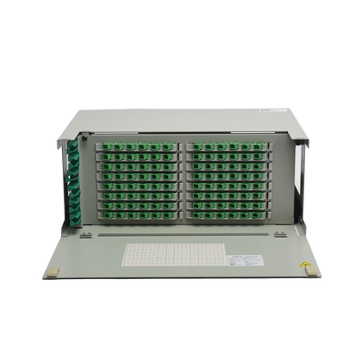 Distribuidor de Fibra Óptica para 96 Empalmes, con 96 Acopladores SC/APC y 96 Pigtails, 19, 4 UR