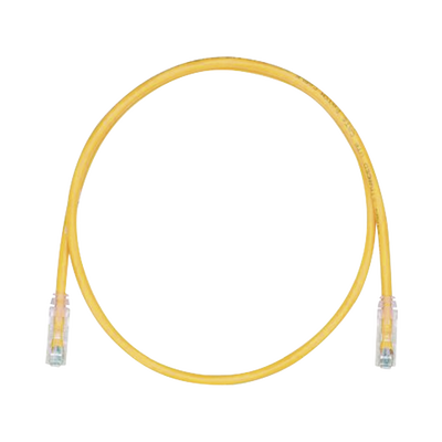 Cable de Parcheo TX6, UTP Cat6, 24 AWG, CM, Color Amarillo, 0.91 Metros (3 Pies)