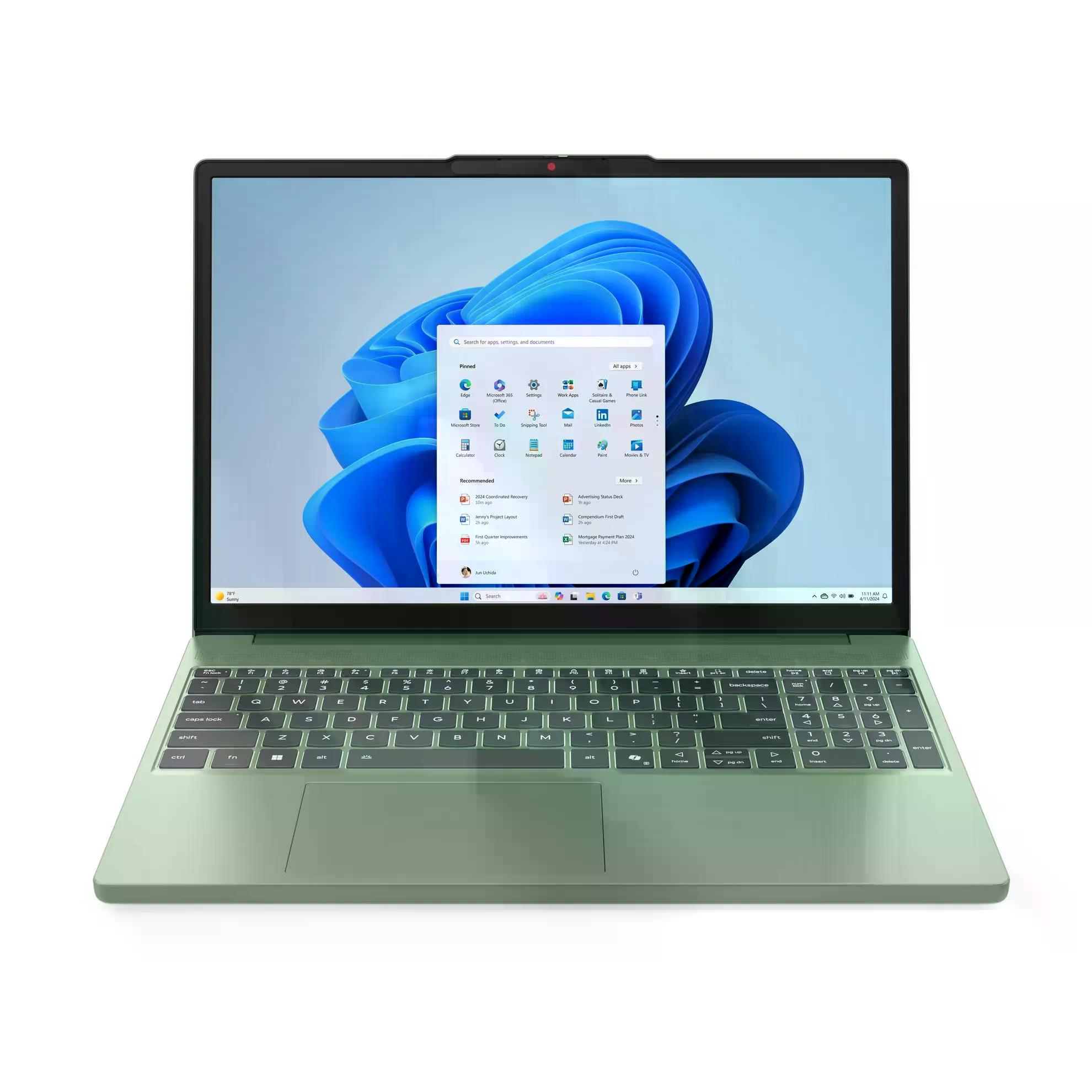 LAPTOP LENOVO IDEAPAD SLIM 3 15.6" WUXGA CORE I5 13420H 8GB 512GB SSD W11H 1YW