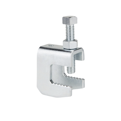 Mordaza de Acero Fija barras de 3/4", para varilla roscada de 1/4".