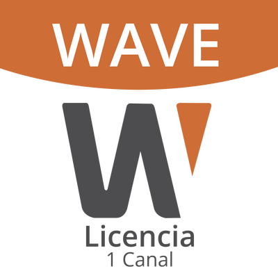 Licencia de 1 Canal de Wisenet Wave Profesional 