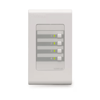 Panel de Control Digital / 4 Switches Configurables / Compatible con Sistemas MTX