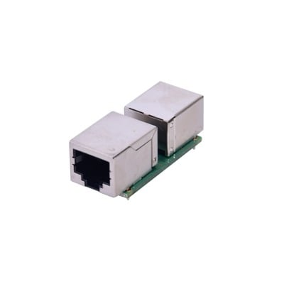 Adaptador RJ45 Hembra PCB-RJ45 Hembra para Radio.