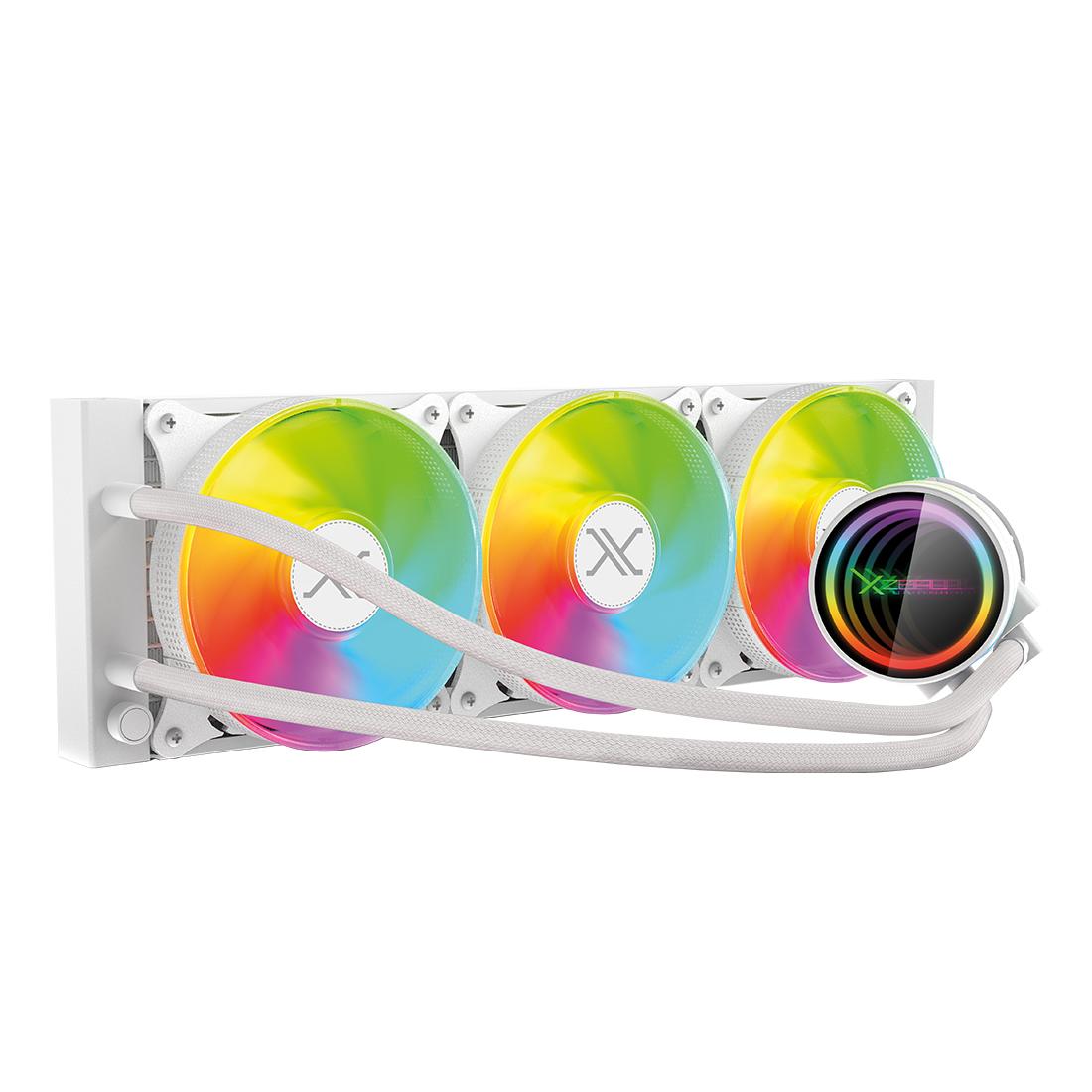ENFRIAMIENTO LIQUIDO XZEAL XZ-411 360MM INTEL/AMD BLANCO (XZCO411W)