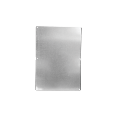 Panel Metálico Galvanizado para Gabinete TXG-5070. Se puede usar como panel genérico para armado de sistemas electrónicos.