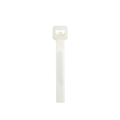 Cincho STRONGHOLD, 160 mm largo x  4.8 mm ancho, Tensión 50 lb (222 N) Naylon 6.6 Color Natural, Paquete de 1000 Piezas 