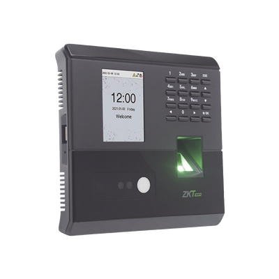 Lector de Reconocimiento Facial y Huella Digital / 100 Rostros / 500 huellas / Soporta DDNS con BIOTIMEPRO / Función ADMS INCLUIDA