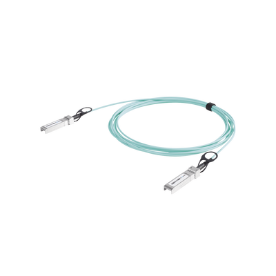 Cable AOC SFP+ de 1&10 Gbps a 1&10 Gbps / Cable de fibra óptica Activo / Longitud: 50 metros