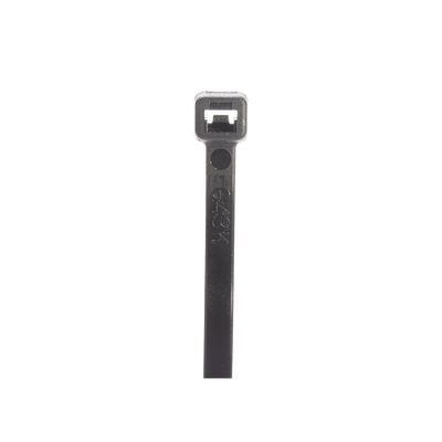 Cincho STRONGHOLD, 430 mm largo x 4.8mm ancho, Tensión 50 lb (222 N) Nylon 6,6 Color Negro, Paquete de 1000 Piezas