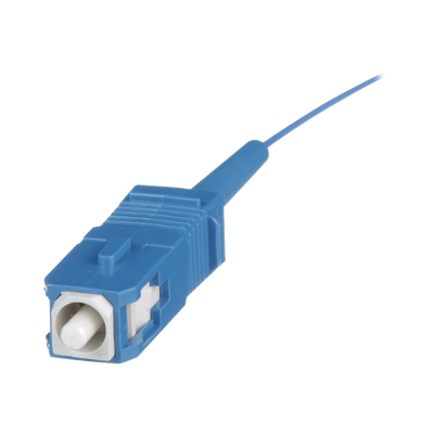 Pigtail de Fibra Óptica SC Simplex, Monomodo OS2 9/125, 900um, Color Azul, 2 Metros (6.56 Pies)