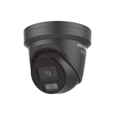 [Dual Light + ColorVu 3.0 + HikAI] Turret IP 4 Megapixel / Lente 2.8 mm / 30 mts IR + Luz Blanca / 2 Microfonos Integrados / Exterior IP67 / WDR 130 dB / ACUSENSE 3.0 / Metal / NEMA 4X / ACUSEARCH