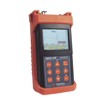 OTDR para Pruebas en Enlaces de Fibra Óptica, Lambdas 1310/1550/1625 nm / Prueba Fibra Viva