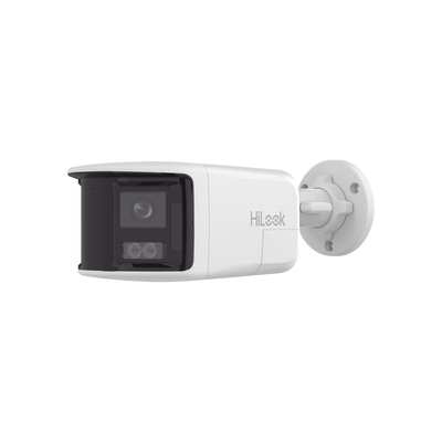 [Dual Light] Bala IP 6 Megapixel / Imagen Panorámica 180°/ PoE / Micrófono y Bocina Integrado / Exterior IP67 / Audio Bidireccional / Alarma Visual y Auditiva Integrada / Smart Supplement Light / Micro SD 512 GB