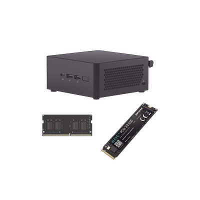 ASUS NUC KIT / ESTACION DE TRABAJO / CORE 3- 100U / RAM 16GB / SSD 256 GB