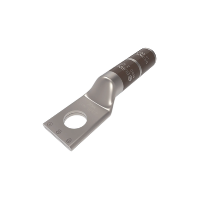 Zapata Terminal de Cañón Largo para Tornillo  5/16" y Calibre 2 AWG.