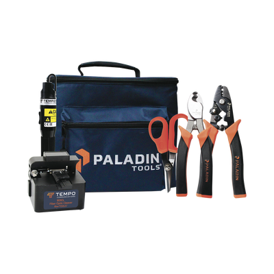 Kit de Herramientas para Terminación de Conectores de Fibra Óptica Prepulidos con Cleaver de 2 Pasos