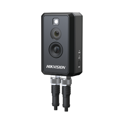 Cámara IP Térmica Tipo Cubo / Medición de Temperatura de Alta Precisión ±2°C,±2% / Doble Rango: -20°C a 150°C y 0°C a 550°C / Térmica 160x120 Gran Angular 90° / Óptica 2 MP / 