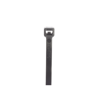 Cincho STRONGHOLD, 370 mm largo x 4.8mm ancho, Tensión 50 lb (222 N) Nylon 6,6 Color Negro, Paquete de 100 Piezas