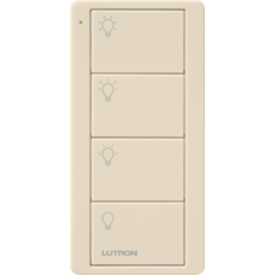 Control inalambrico Pico, 4 botones, ideal para generar 3 escenas y un apagado 