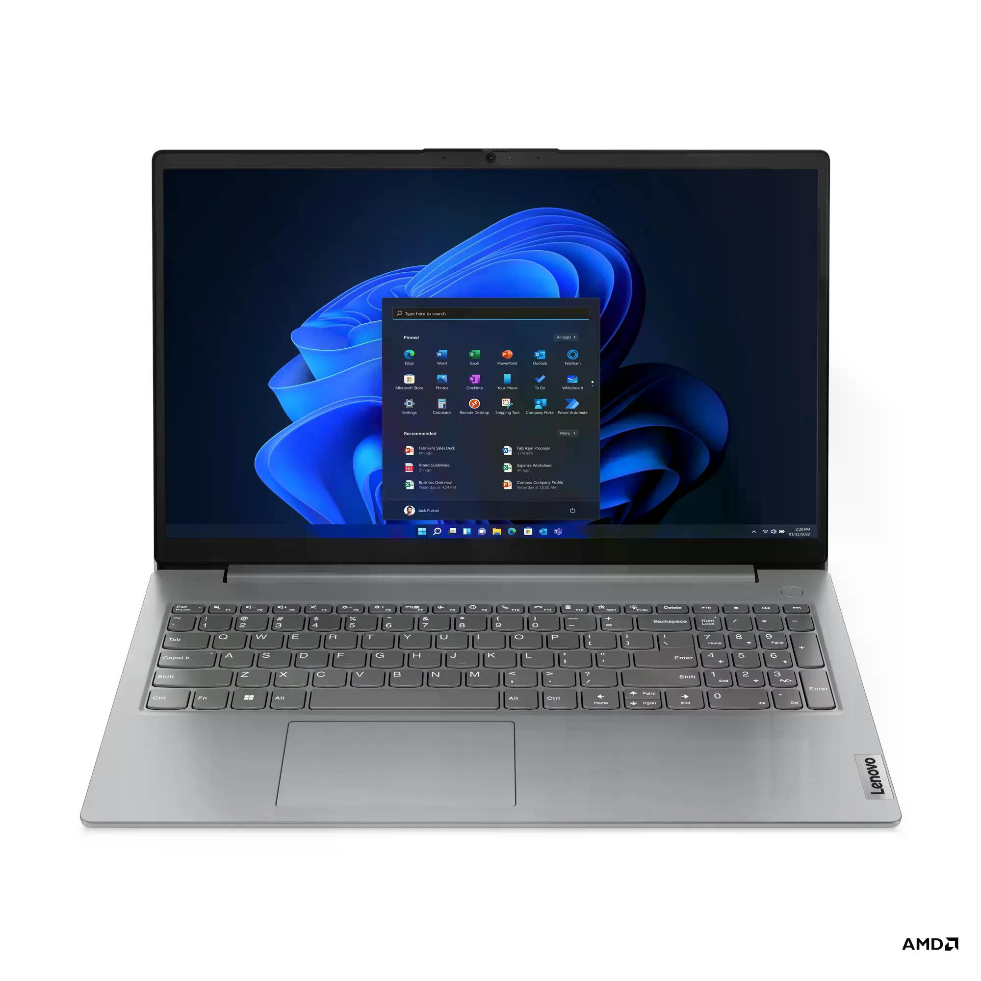 LAPTOP LENOVO V15 G4 AMN 15.6" FHD RYZEN 3 7320U 16GB 512GB SSD W11H 1YW ESPAÑOL