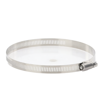 Abrazadera Sin Fin de Acero Inoxidable Capacidad de 3" a 5" (Paquete de 10)