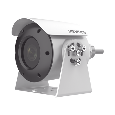 Bala IP 4 Megapixel / Antiexplosión / Lente 6 mm /  H.265+ / 30 mts IR / WDR 120 dB / PoE / IP68 / Entrada-Salida audio y alarma 