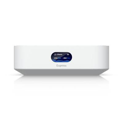 UniFi Express UX Cloud Gateway Compacto con WiFi 6, Ejecuta UniFi Network, Alimenta una Red Completa o Funciona como Punto de Acceso