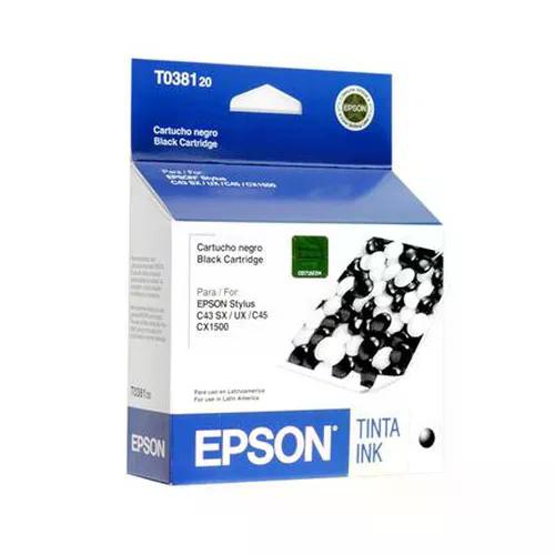 BOTELLA DE TINTA EPSON ECOTANK T038120 NEGRO P/C43/C45 T038120
