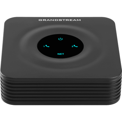 Adaptador de Teléfonos Analógicos ATA / 2 Puertos FXS (Conectar Teléfono Análogo) / Soporta 2 Perfiles SIP / Ethernet 10/100Mbps / Seguridad TLS y SRTP / Conferencia de Voz 3 Vías /