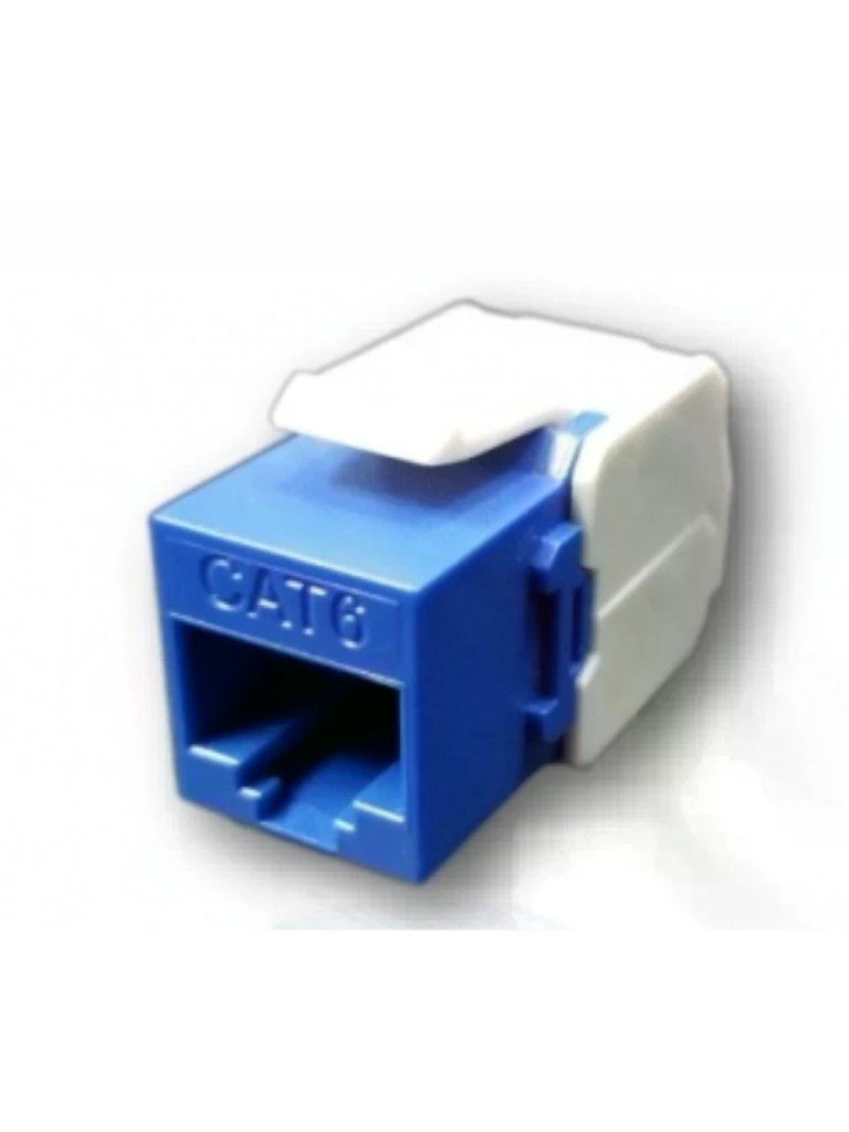 SBE TECH SBE-JACKC6S-BL JACK / CAT 6 / AUTOPONCHABLE /AZUL