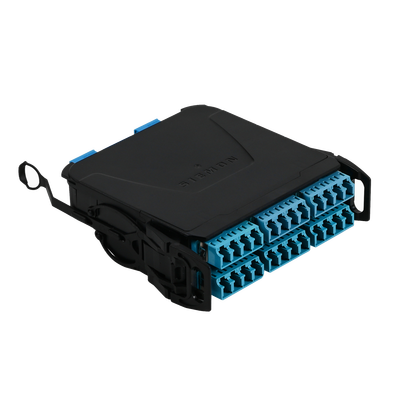 Módulo Plug & Play LightVerse, Hasta 24 Fibras, Base 12 Hembra, Shuttered LC/UPC para Fibra Monomodo, UL Loss