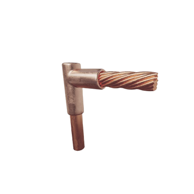 Molde para Soldadura Exotermica Tipo L, tope varilla 5/8 In a Cable 4/0 Awg