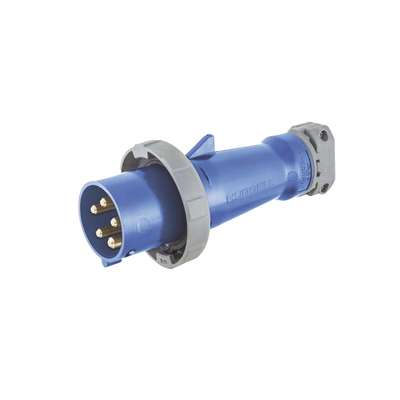 Clavija industrial de 30 A / 120/208 V CA /  4 Polos 5 Hilos / IP67.