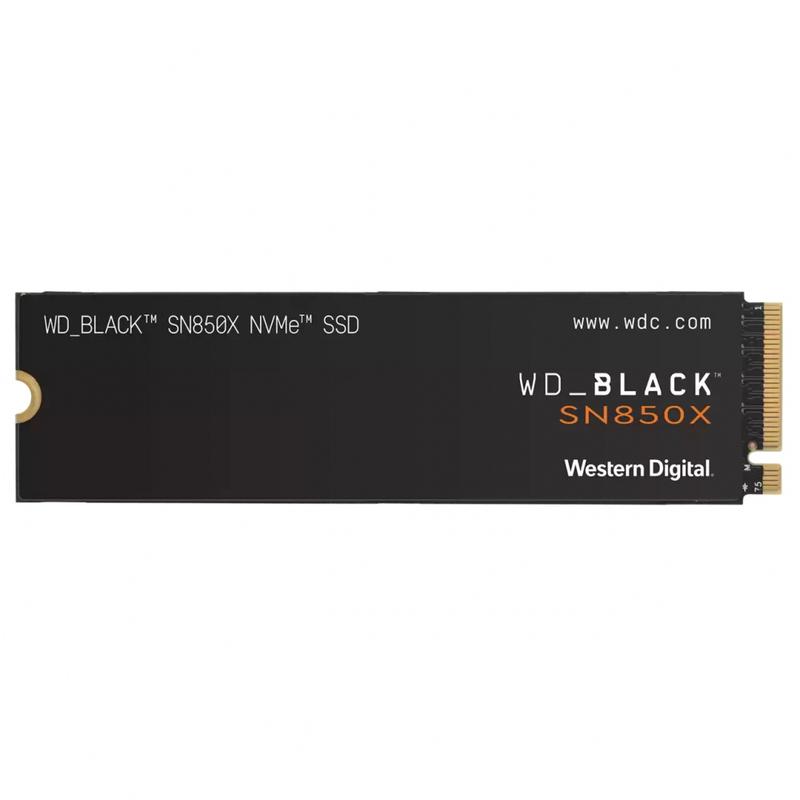 UNIDAD SSD M.2 WD SN850X 1TB WDS100T2X0E BLACK PCIE GEN4 NVME