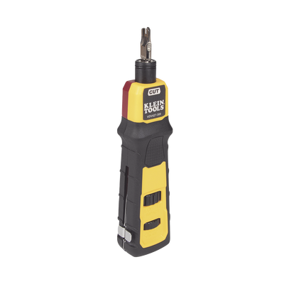 Herramienta Ponchadora de Impacto con Cuchilla para Paneles y Bloques de 66/110. Termina y Corta Cables CAT3, CAT5e y CAT6/6A en 1 paso