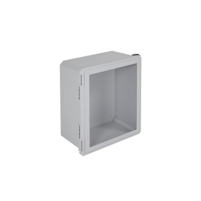 Gabinete de Fibra de Vidrio, IP66 para Uso en Interior o Exterior y Puerta Transparente Removible