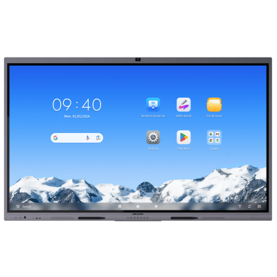 Pantalla Interactiva Touch de 65" Android 14 / Asistentes IA /Google Suite Preinstalado con Certificación EDLA / Cámara Web 8 MP / Resolución 4K / Bocinas Integradas / Entradas HDMI y VGA / Incluye 2 Lápices para Escribir