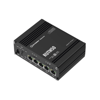 Ruter Celular 5G Dual-SIM con Wi-Fi 5 y 4 Puertos de Red + 1 Puerto WAN, Aprobado FIRSTNET