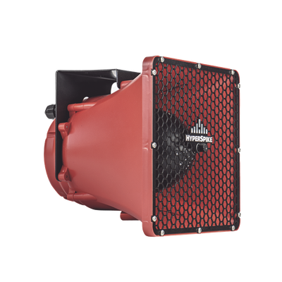 Altavoz De Alta Fidelidad HyperSpike®, Serie TCPA-10, Con Aislante De Ruido, Listado UL, Clase I, Division 2 (C1D2), Color Rojo