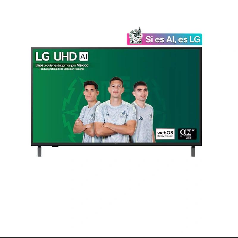 PANTALLA LG SMART TV 43" LED UA75 4K ULTRA HD NEGRO