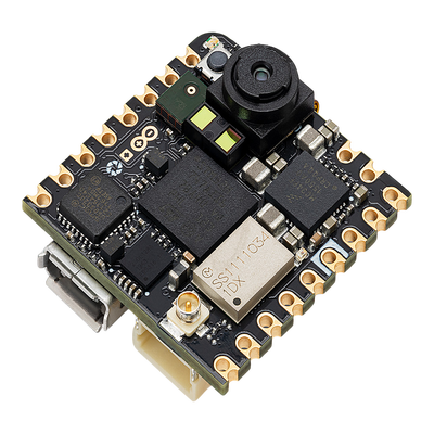 Placa de Desarrollo Arduino® Nicla Vision / Visión por Máquina en el Borde / STM32H747 Dual-Core / Cámara 2MP / Wi-Fi + Bluetooth® / Sensores IMU 6 Ejes + ToF / Crypto SE050C2 / Compatibilidad Arduino Cloud