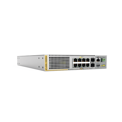 Switch Stack 8-port 100M/1/2.5/5G PoE++ con 2 SFP+ puertos con fuente sencilla interna