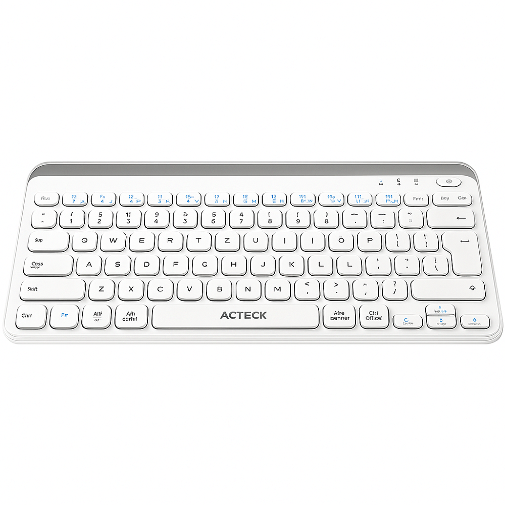 TECLADO ACTECK INSPIRE TREK TI737 INALAMBRICO BLANCO