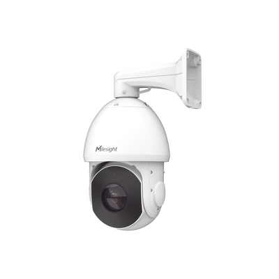 Cámara de Red Tipo Domo AI Zoom Óptico 42X / 4K HD 30fps / 140dB Super WDR / Control PTZ Inteligente / IR 300m / IP66 IK10