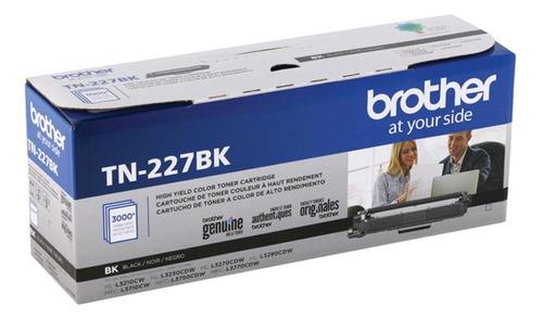 TONER BROTHER NEGRO 3000 PAG ALTO RENDIMIENTO MFCL3710CW TN227BK